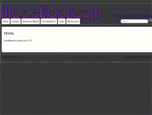 Tablet Screenshot of modelboots.com